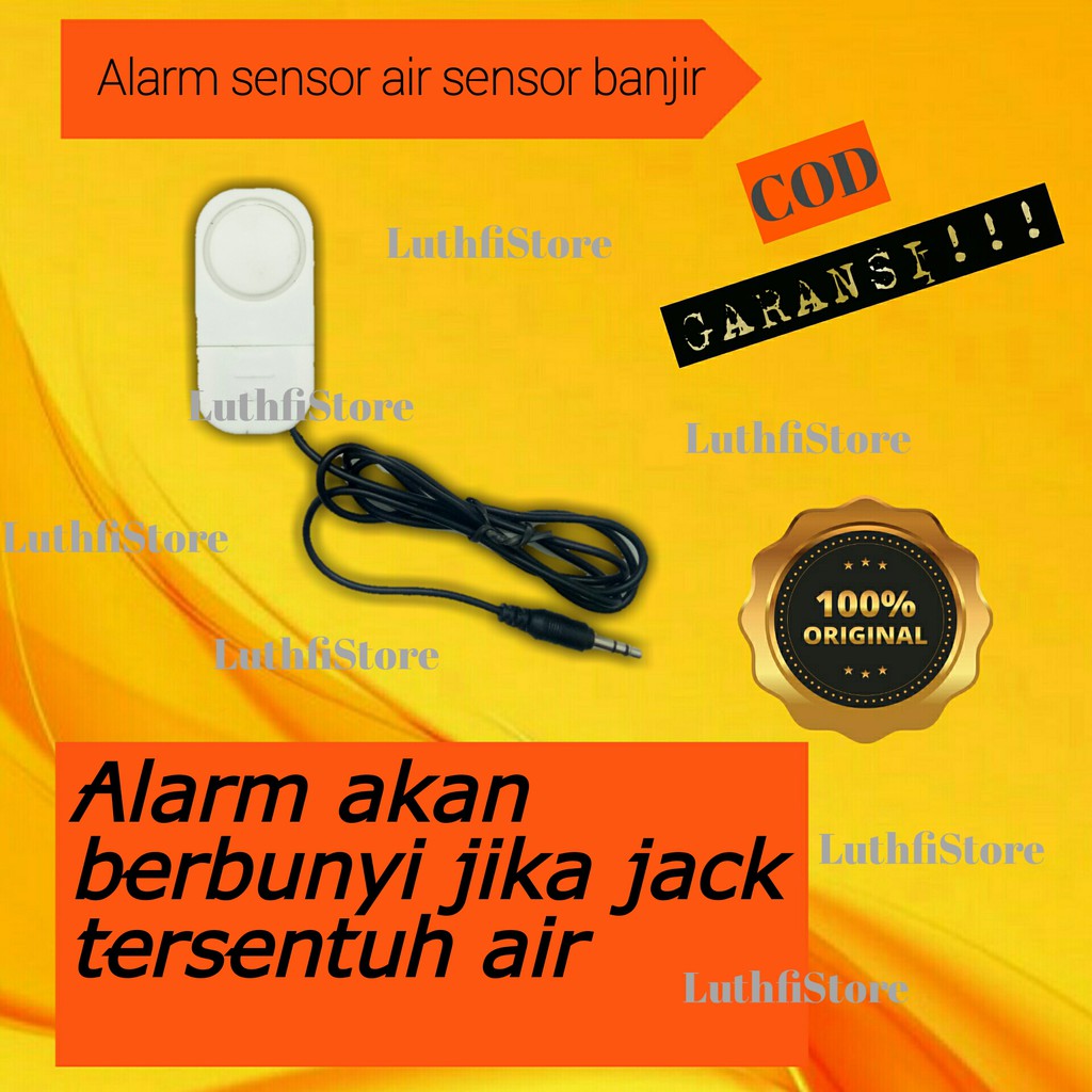 Jual Alarm Sensor Air Sensor Banjir Tandon Water Level Sensor Shopee