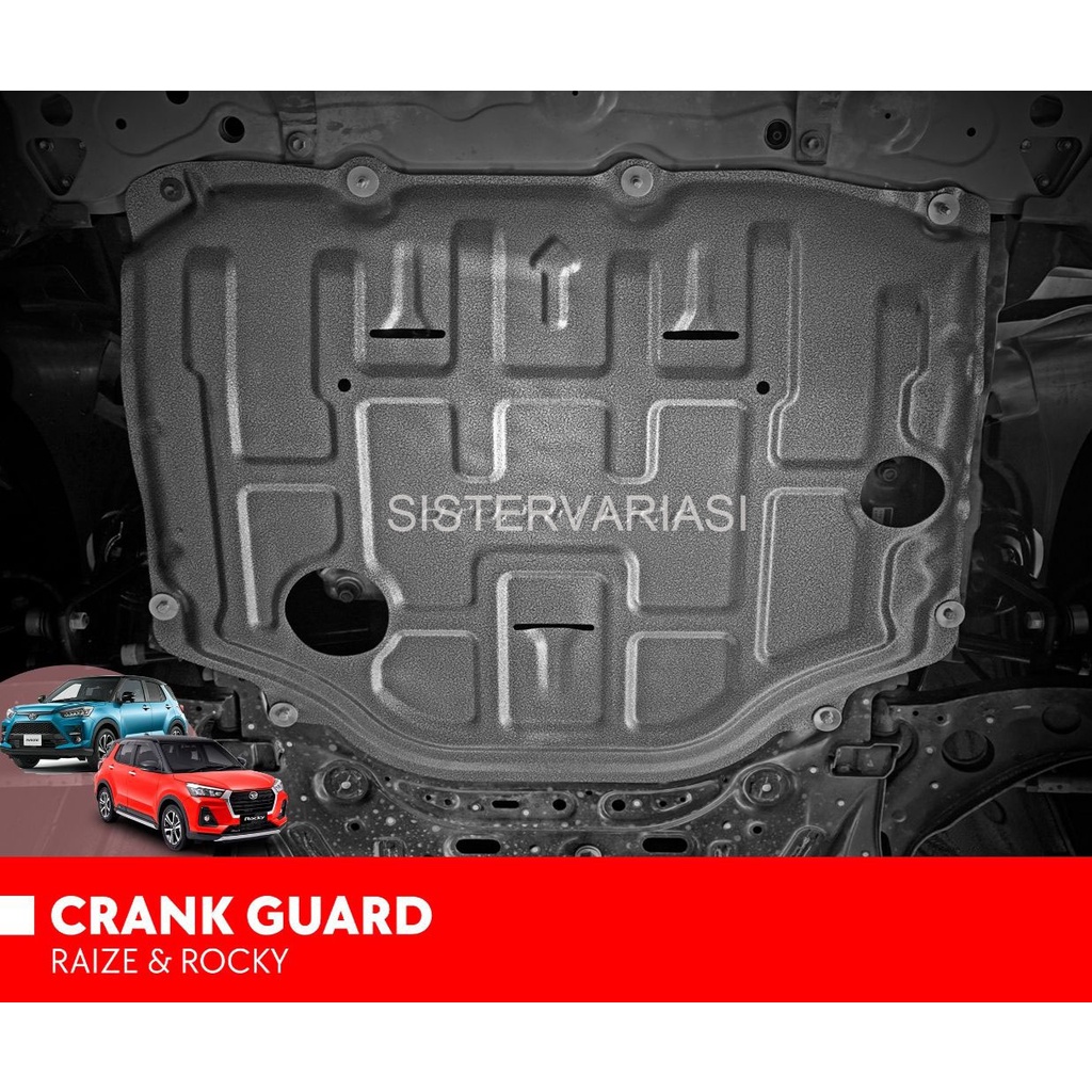 Jual Crank Guard Raize Rocky 2021 Pelindung Bawah Mesin Shopee Indonesia