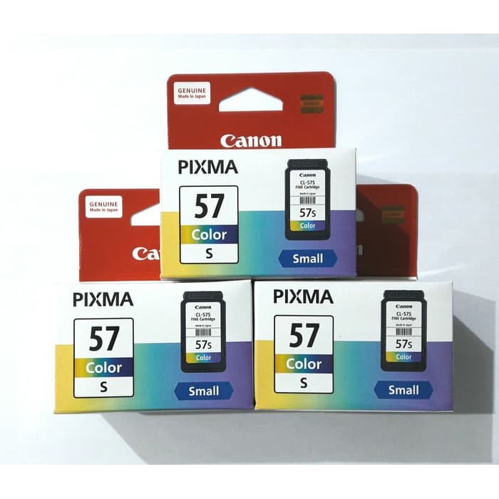 Jual Canon Original Ink Cartridge CL 57s CL57s CL 57 S Small E410 E470