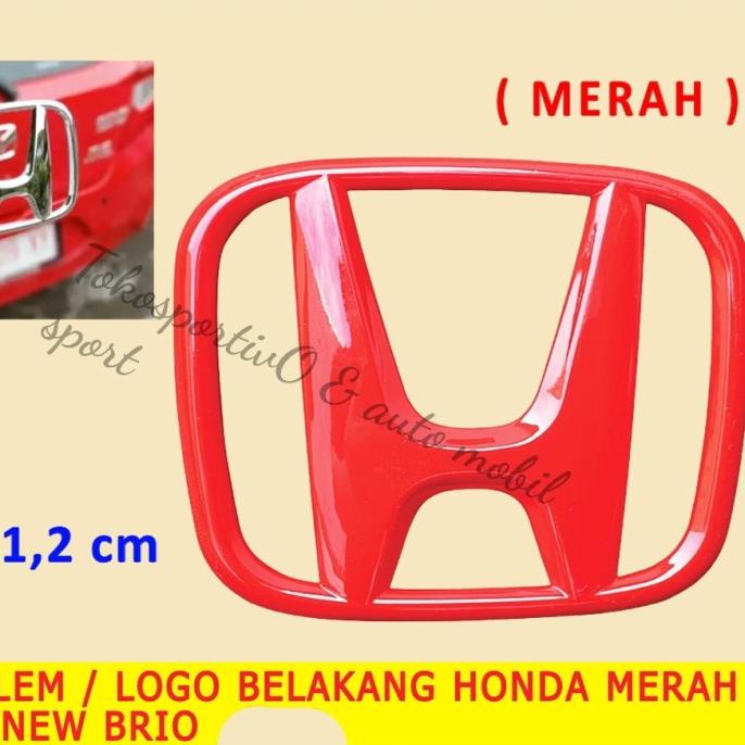 Jual Logo Emblem Huruf Lambang Honda All New Brio 2018 2020 Merah