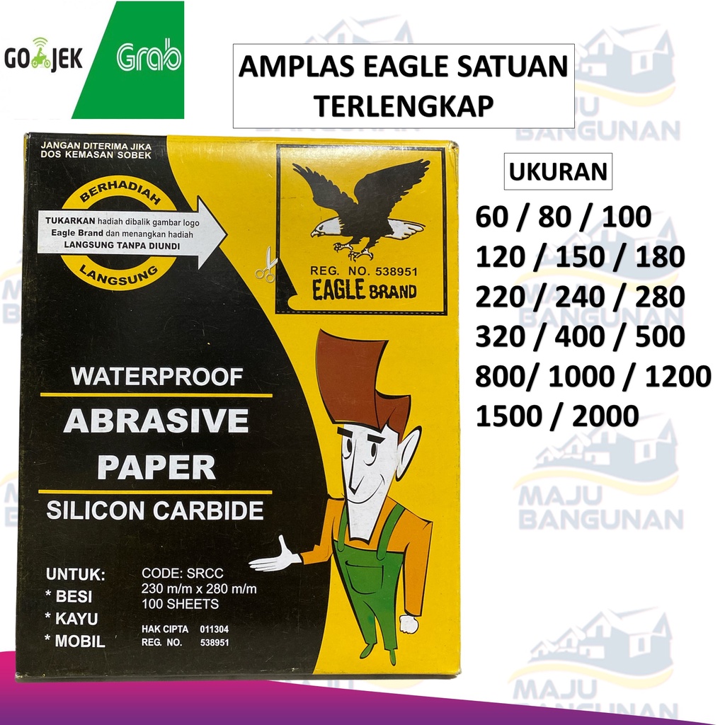 Jual Amplas Eagle Terlengkap Amplas Eagle Grid