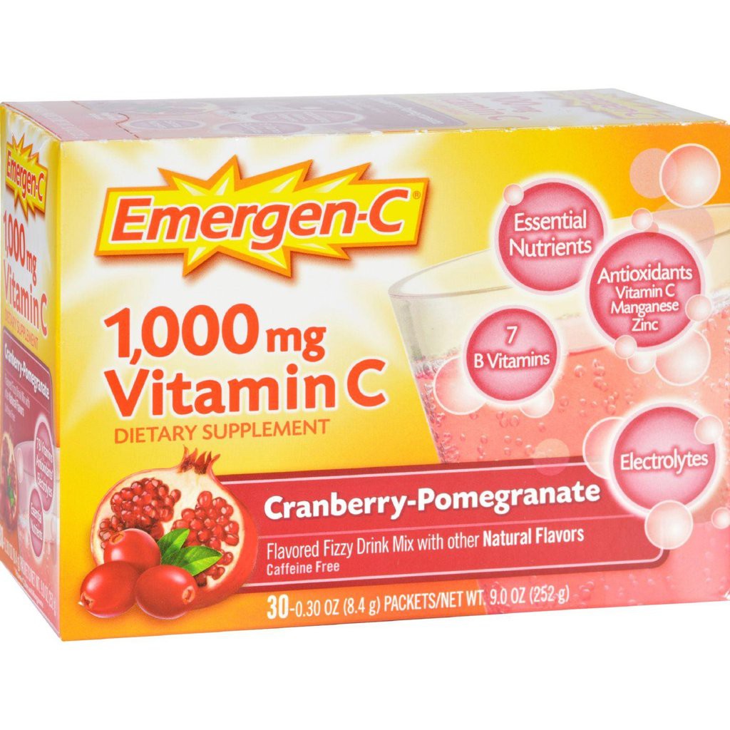 Jual Emergen C Vitamin C Fizzy Drink Mix Raspberry Mg Pax