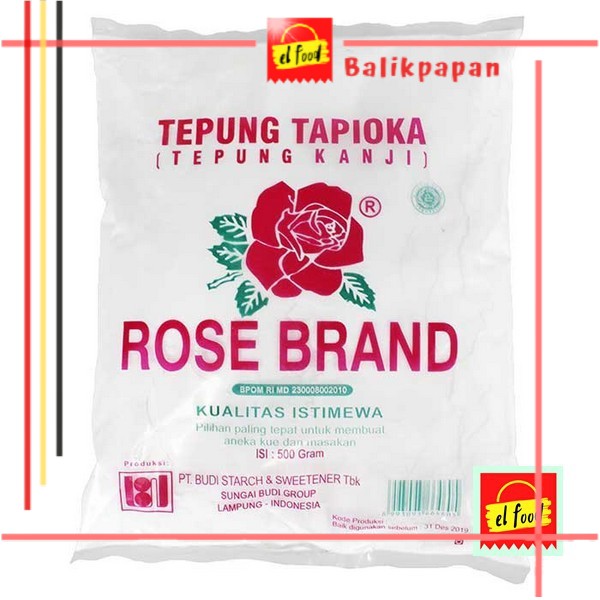 Jual Tepung Tapioka Kanji Gr Rose Brand El Food Sembako Tepung