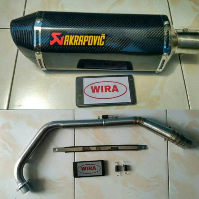 Jual Harga Knalpot Racing Akrapovic Cbr R R V Nmax Gsx Aerox