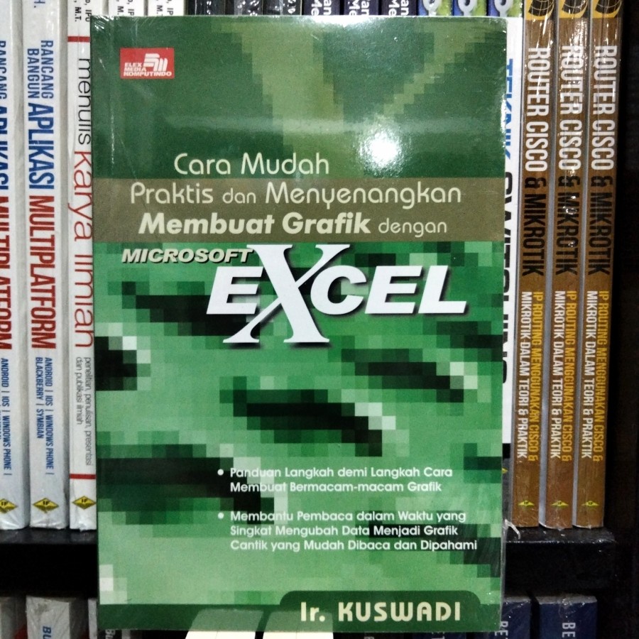 Jual Buku Cara Mudah Membuat Grafik Dengan Microsoft Excel Shopee