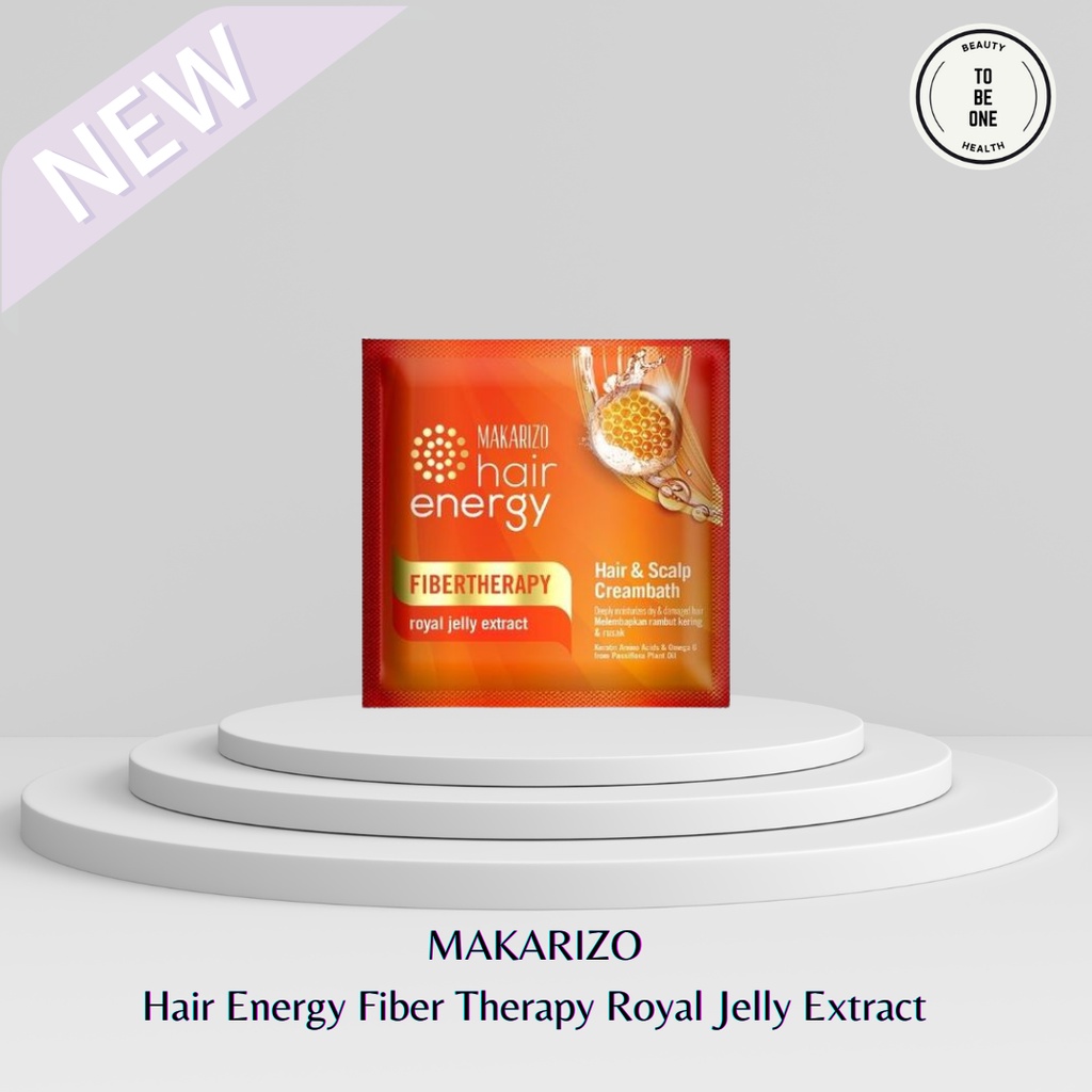 Jual Makarizo Hair Energy Fibertherapy Royal Jelly Extract Hair And