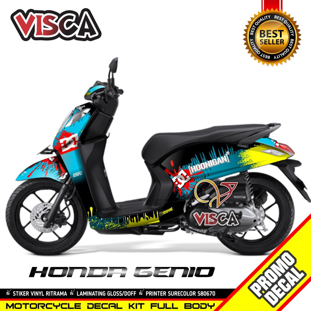 Jual Cod Decal Genio Full Body Stiker Genio