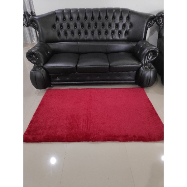 Jual Karpet Bulu Rasfur Tebal 5cm Uk 160x100cm Isi HDP Shopee Indonesia