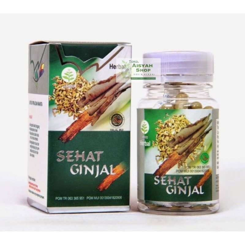 Jual Kapsul Sehat Ginjal By Sekar Bumi Original Melancarkan Air Seni