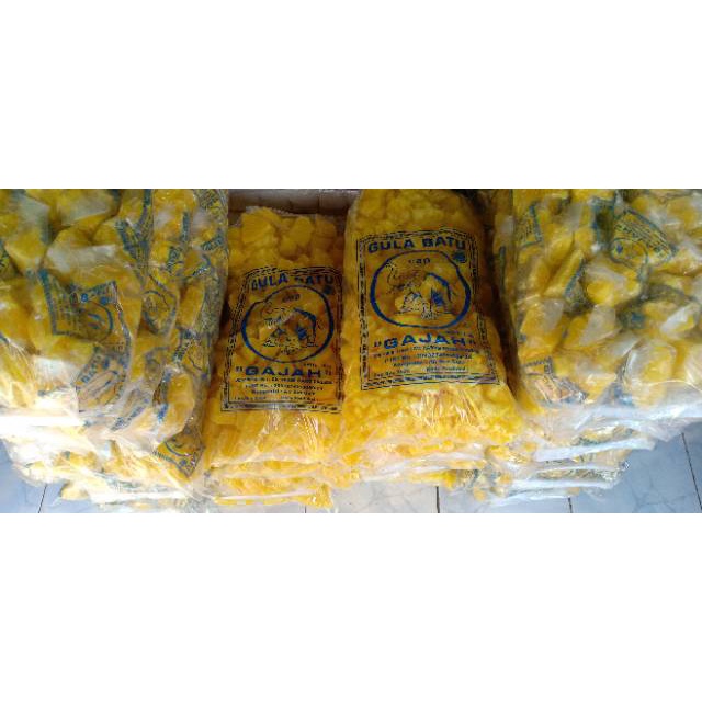 Jual Gula Batu Khas Cirebon Gula Batu Kuning Isi Kg Shopee Indonesia