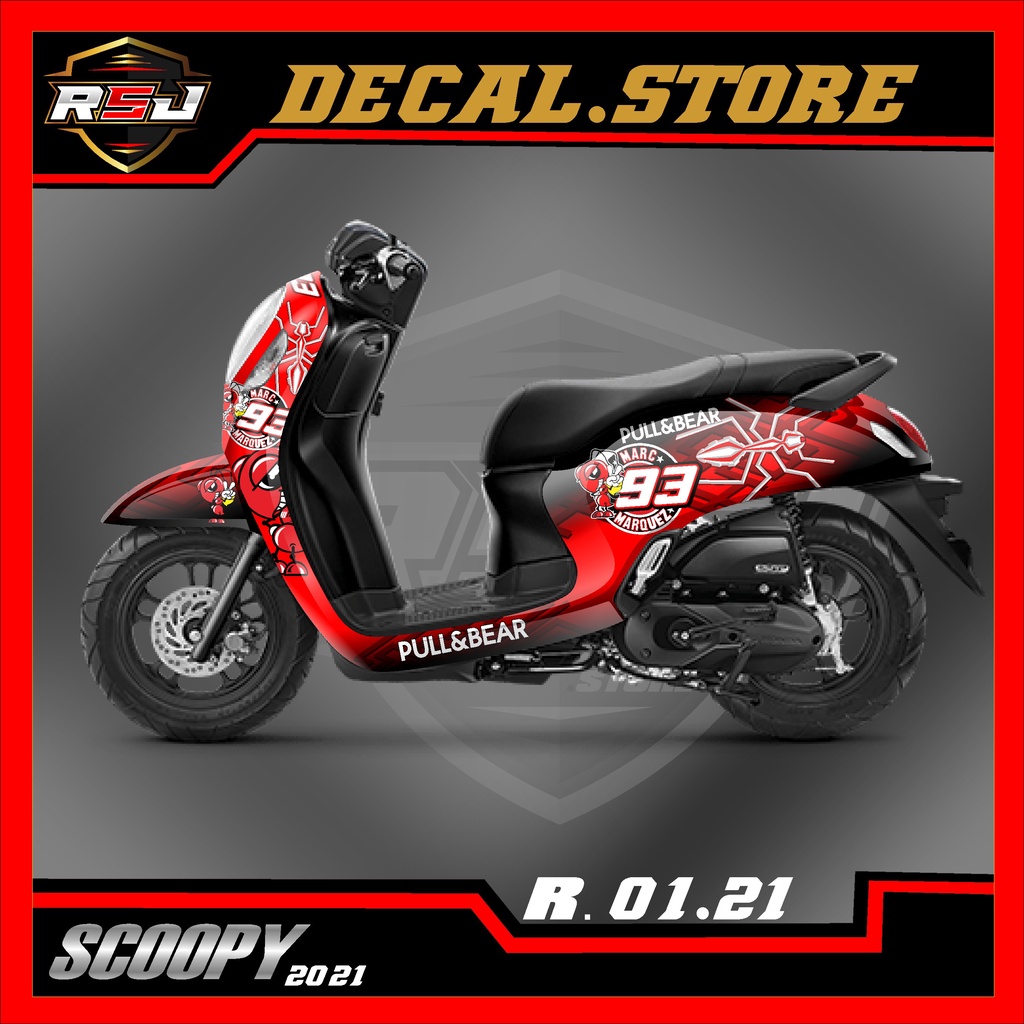 Jual Decal Sticker Full Body Scopy Fullbody New Desain Semut