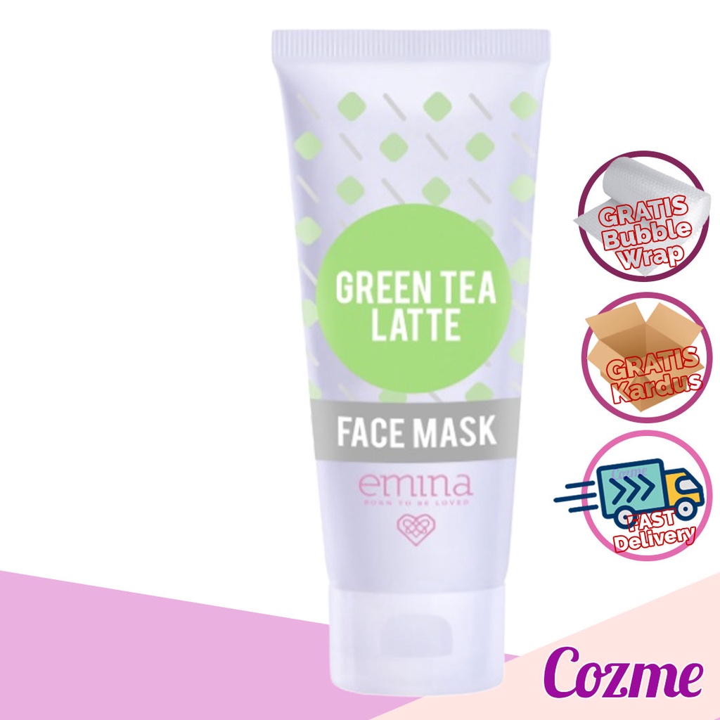 Jual Emina Green Tea Latte Face Mask Ml Shopee Indonesia