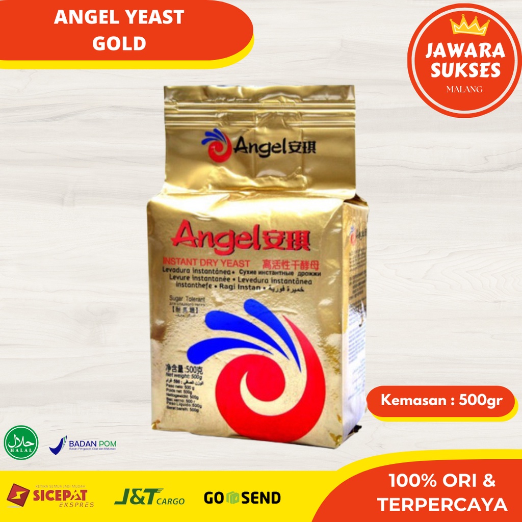 Jual Angel Gold Instant Dry Yeast Ragi Instan Gr Halal Mui Shopee