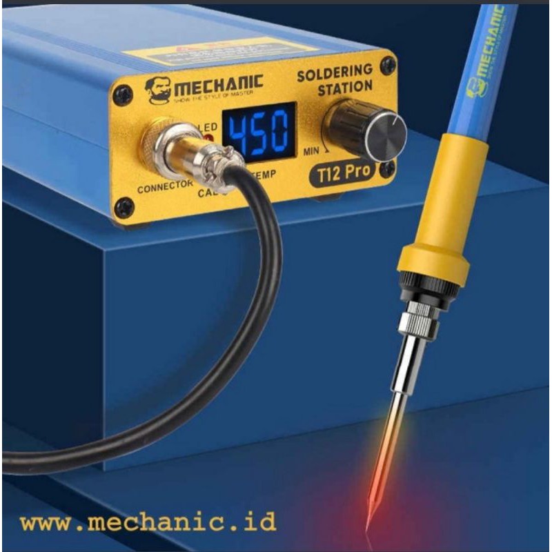 Jual SOLDER STATION MECHANIC T12 PRO ORIGINAL Shopee Indonesia