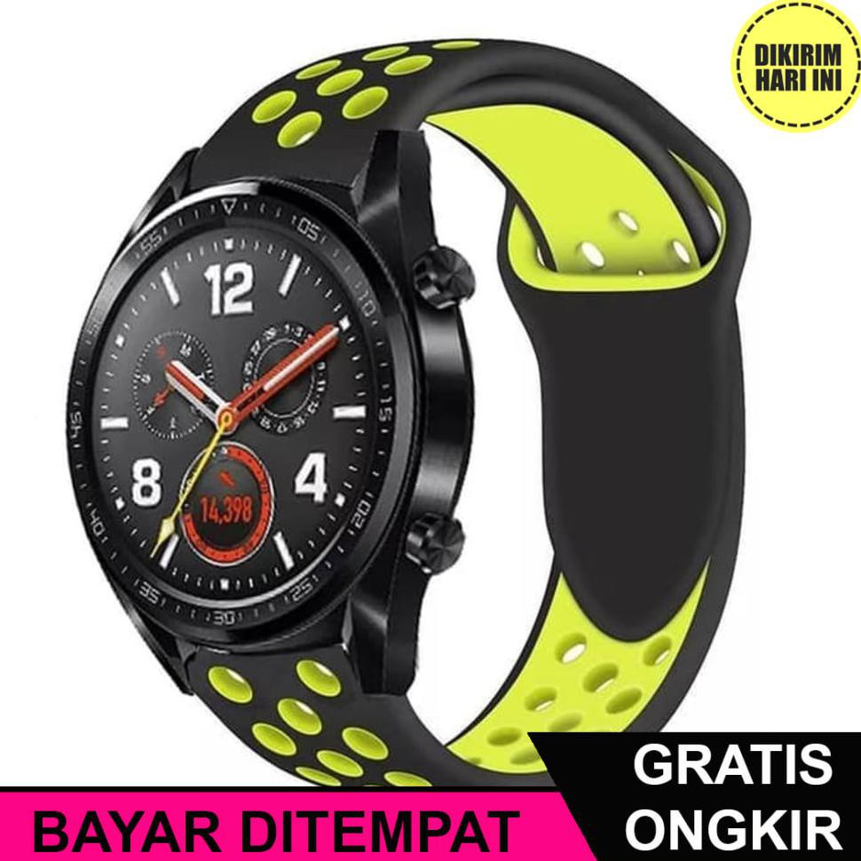 Jual BAYAR DITEMPAT OE5638 NS STRAP RUBBER HUAWEI GT 2 46MM SR01