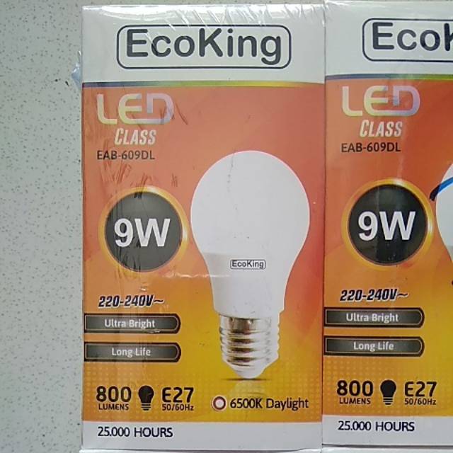 Jual Lampu LED CLASS Eco King 9W Shopee Indonesia