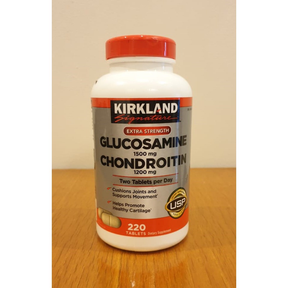 Jual Kirkland Signature Glucosamine Mg Chondroitin Mg