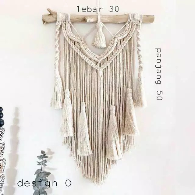 Jual Macrame Hiasan Dinding Makrame Tali Rajut Wall Hanging Shopee