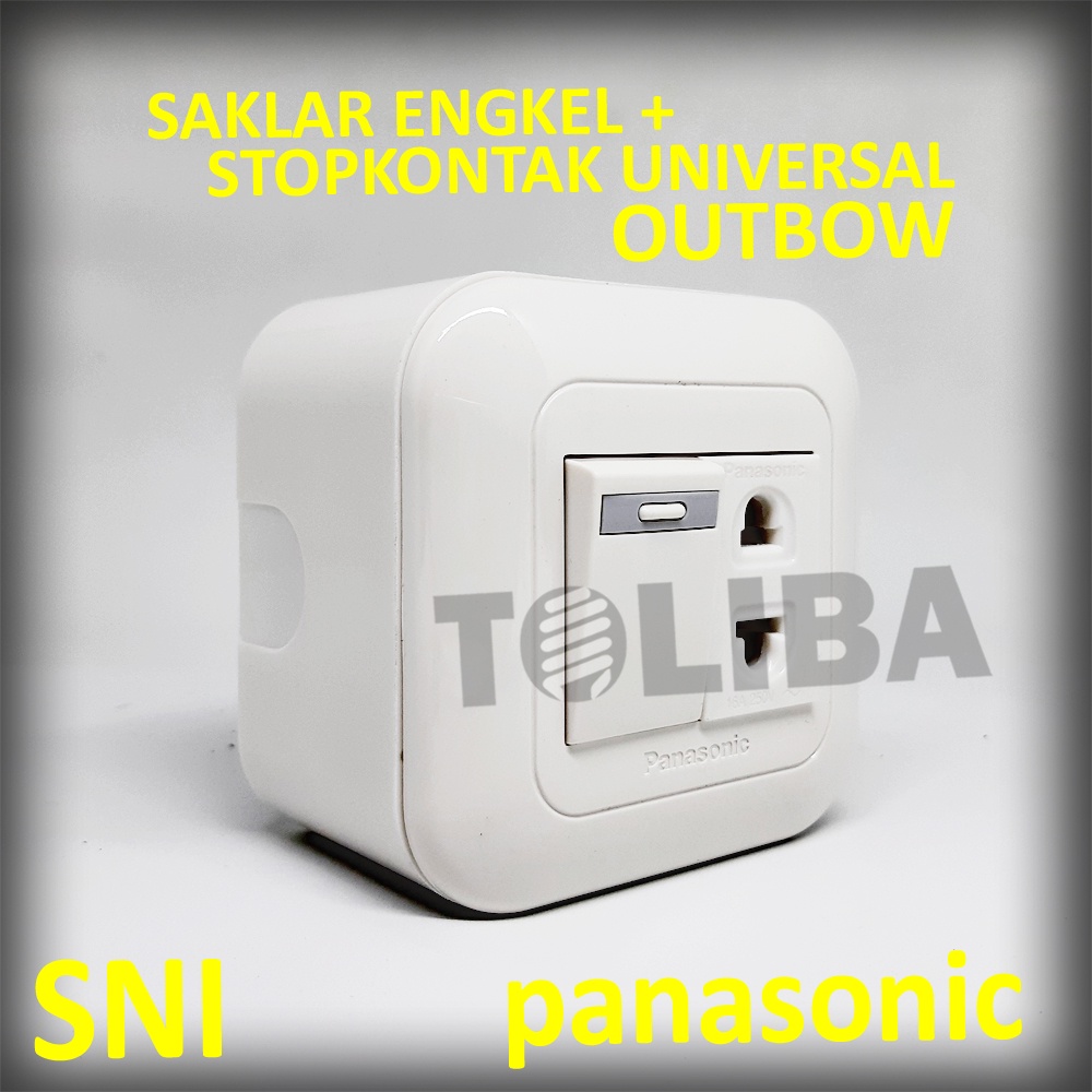 Jual Saklar Engkel Stop Kontak Universal Outbow Ob Panasonic Sni