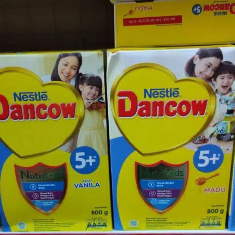 Jual Nestle Dancow 5 Dengan Nutritods Susu Pertumbuhan Rasa Madu 5 12