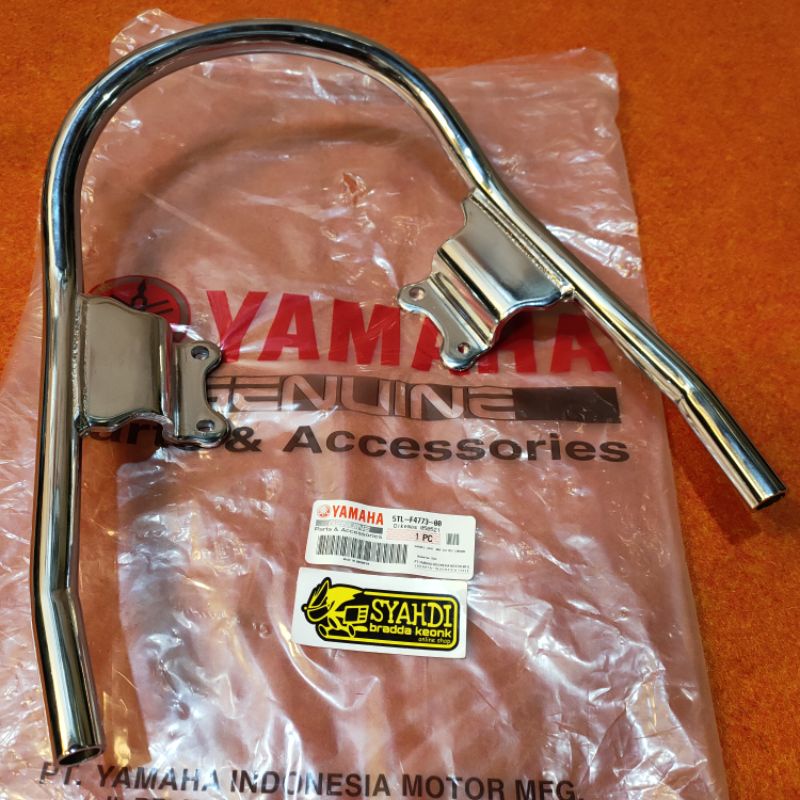 Jual Behel Besi Crome Mio Sporty Original Yamaha Tl Shopee Indonesia