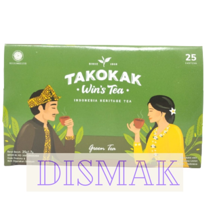 Jual Teh Takokak Green Tea Celup Amplop Shopee Indonesia