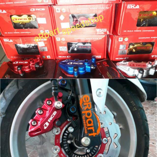 Jual Kaliper Caliper Rcb Nmax Aerox Racing Boy Shopee Indonesia