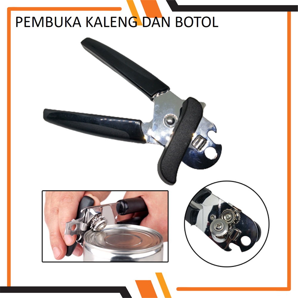 Jual Pembuka Kaleng Dan Botol Stainless Steel Bagus Can Opener