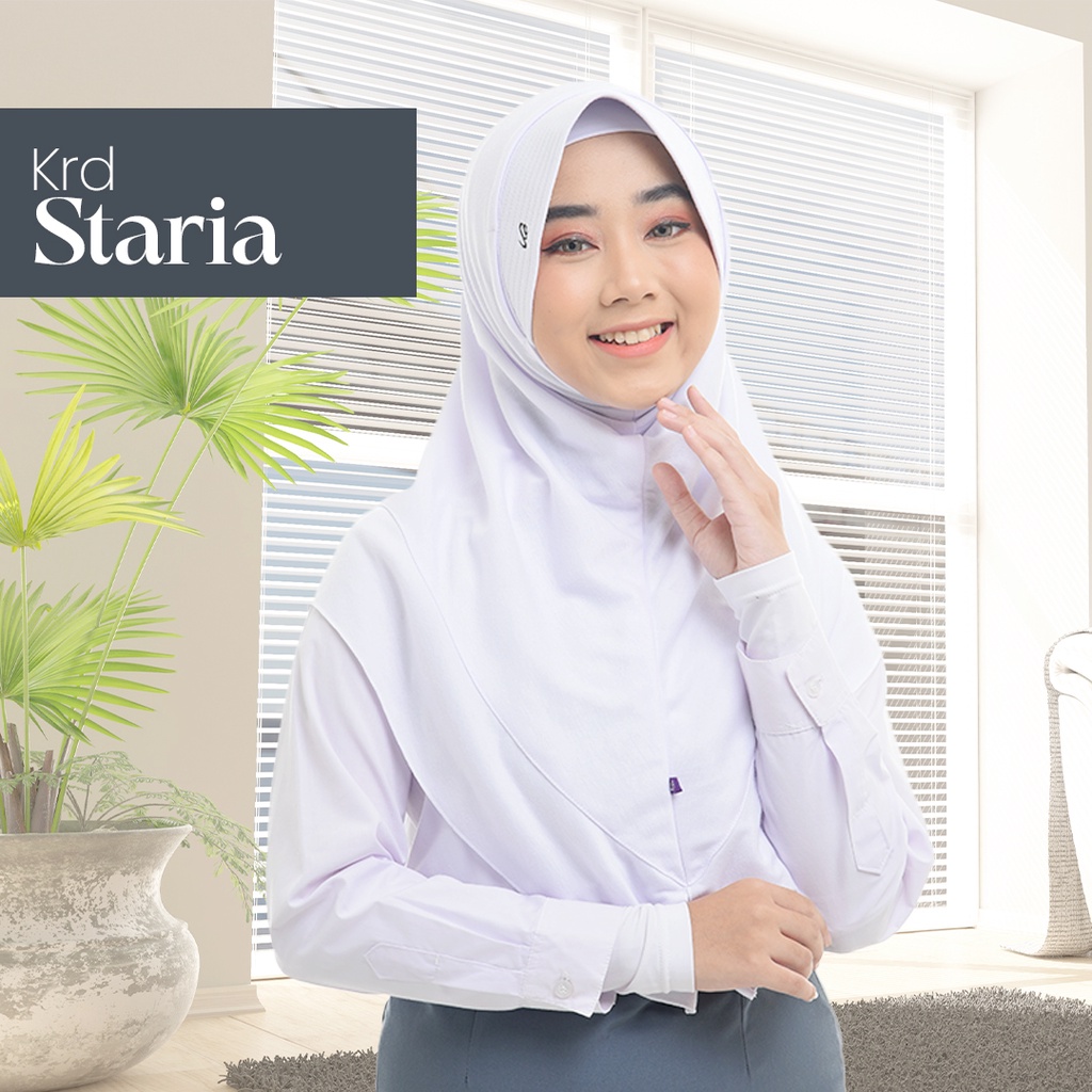 Jual Rabbani Kerudung Sekolah Instan Wudhu Staria Shopee Indonesia