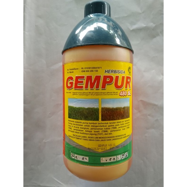 Jual Herbisida Gempur Sl Liter Racun Pembasmi Rumput Hingga Akar