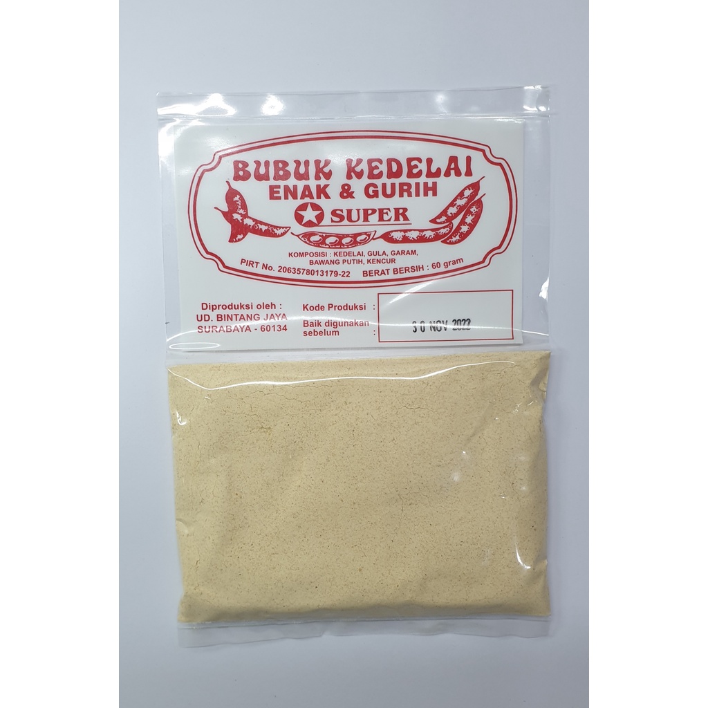 Jual Bubuk Kedelai Bintang Super Kacang Kedelai Bubuk Gr Shopee