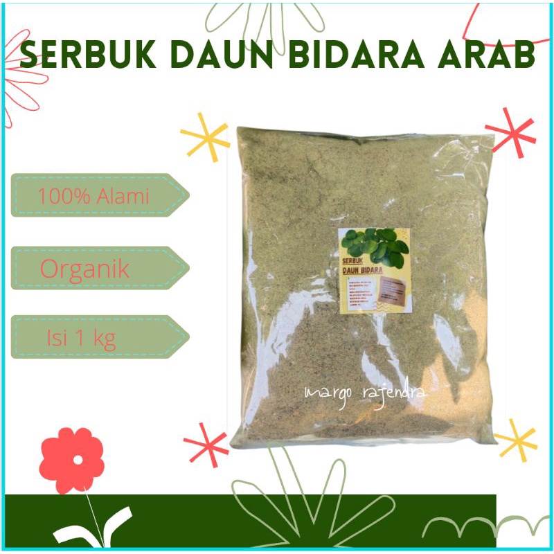 Jual Serbuk Daun Bidara Arab 1kg Bubuk Bidara Sidr Murni Ruqyah