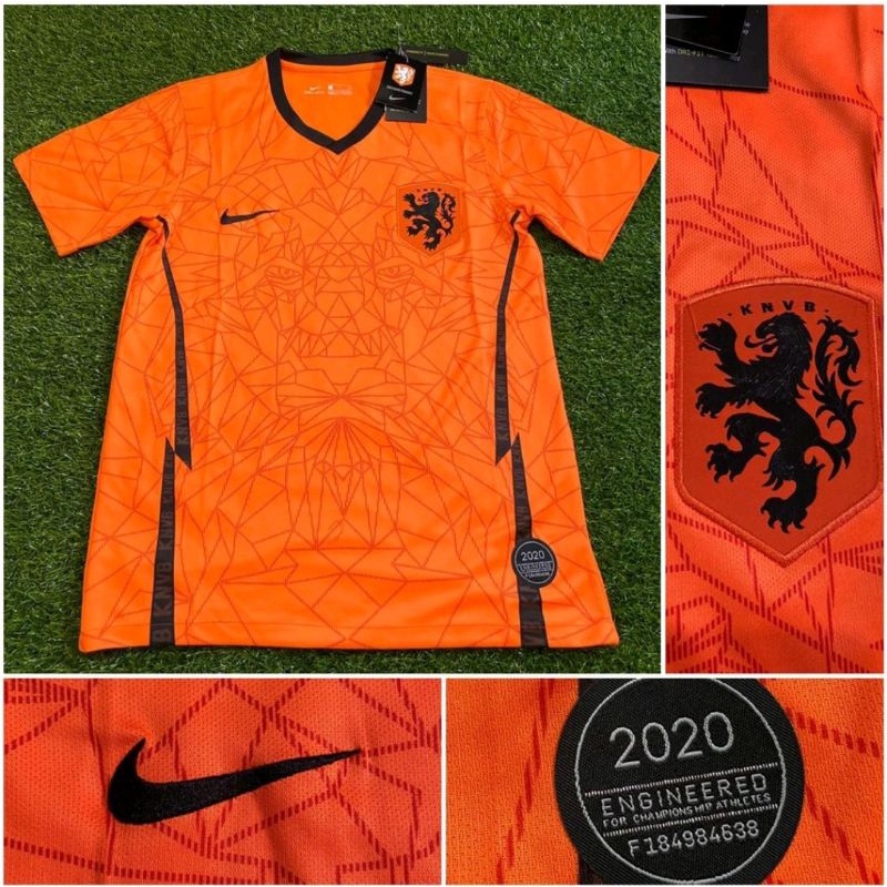 Jual Jersey Baju Bola Timnas Belanda Netherland Holland Home Orange