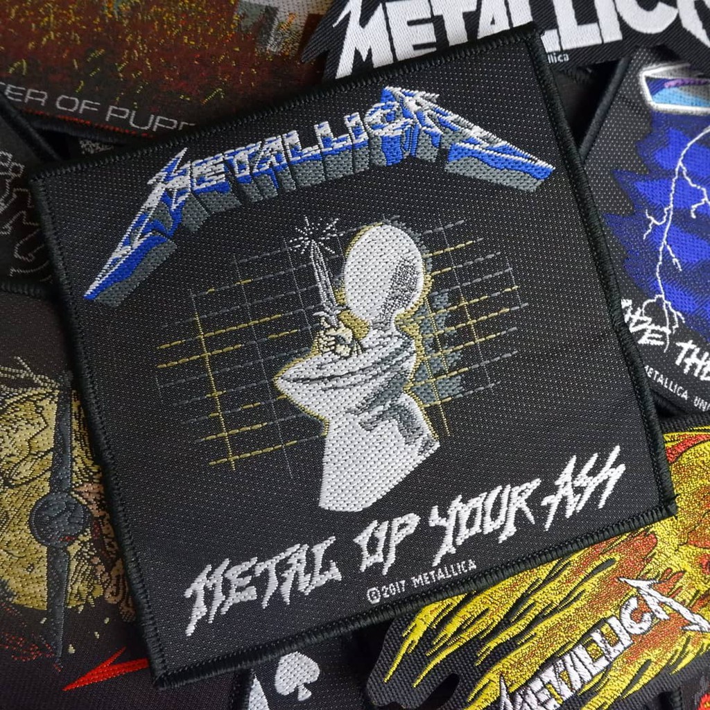 Jual Patch Metallica Metal Up Your Ass Shopee Indonesia