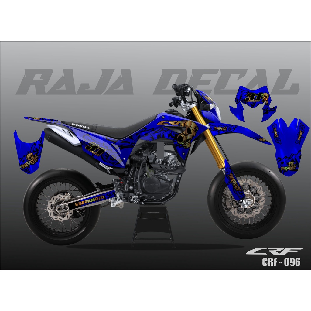 Jual Decal Sticker CRF 150L FullBody Bahan Hologram Stiker Decal CRF