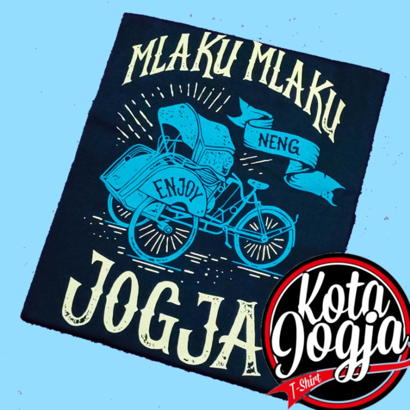 Jual KAOS JOGJA SABLON ASLI MEREK KOTA JOGJA T SHIRT KAOS JOGJA SABLON