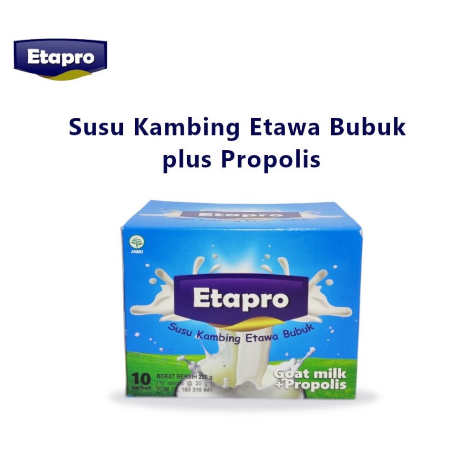 Jual Susu Kambing Etawa Plus Propolis Bubuk Etapro Asli Original Pom