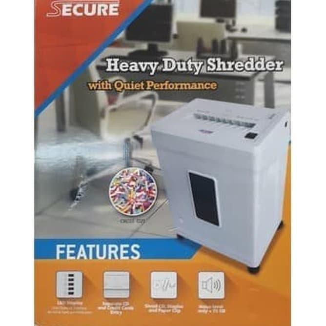 Jual Mesin Penghancur Kertas Secure Paper Shredder Cross Cut Maxi 25Ccm