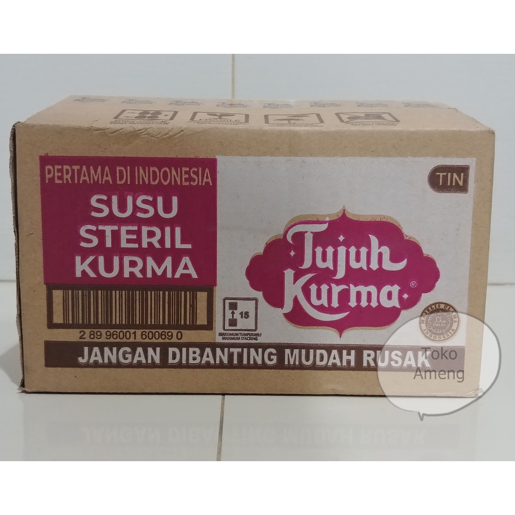 Jual Susu Tujuh Kurma Kaleng 200ml 1 Dus 12pcs Shopee Indonesia