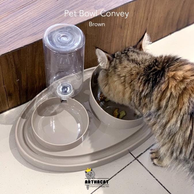 Jual Pet Feeder Convey Arthacat Tempat Makan Minum Hewan Water