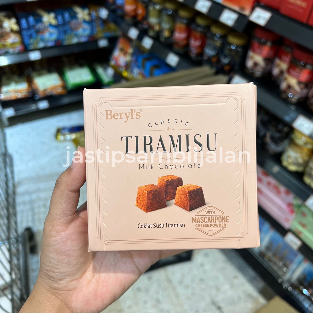 Jual BERYL S Classic Tiramisu Milk Chocolate With Mascarpone Cheese