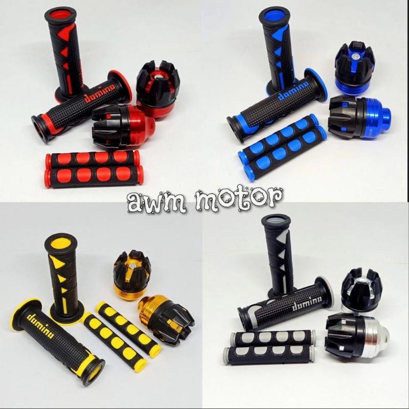 Jual PAKET 3 IN 1 Handgrip New Shark Motor Variasi Jalu As Roda