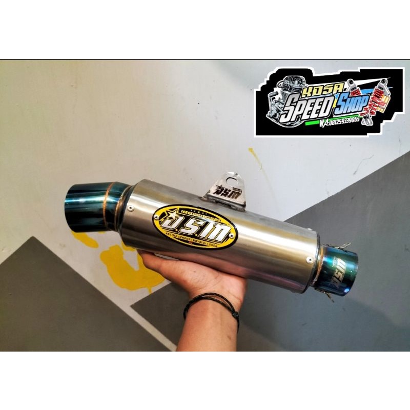 Jual Slinser Knalpot DSM Original Model Bulat Kompetisi CJDW Terbaru