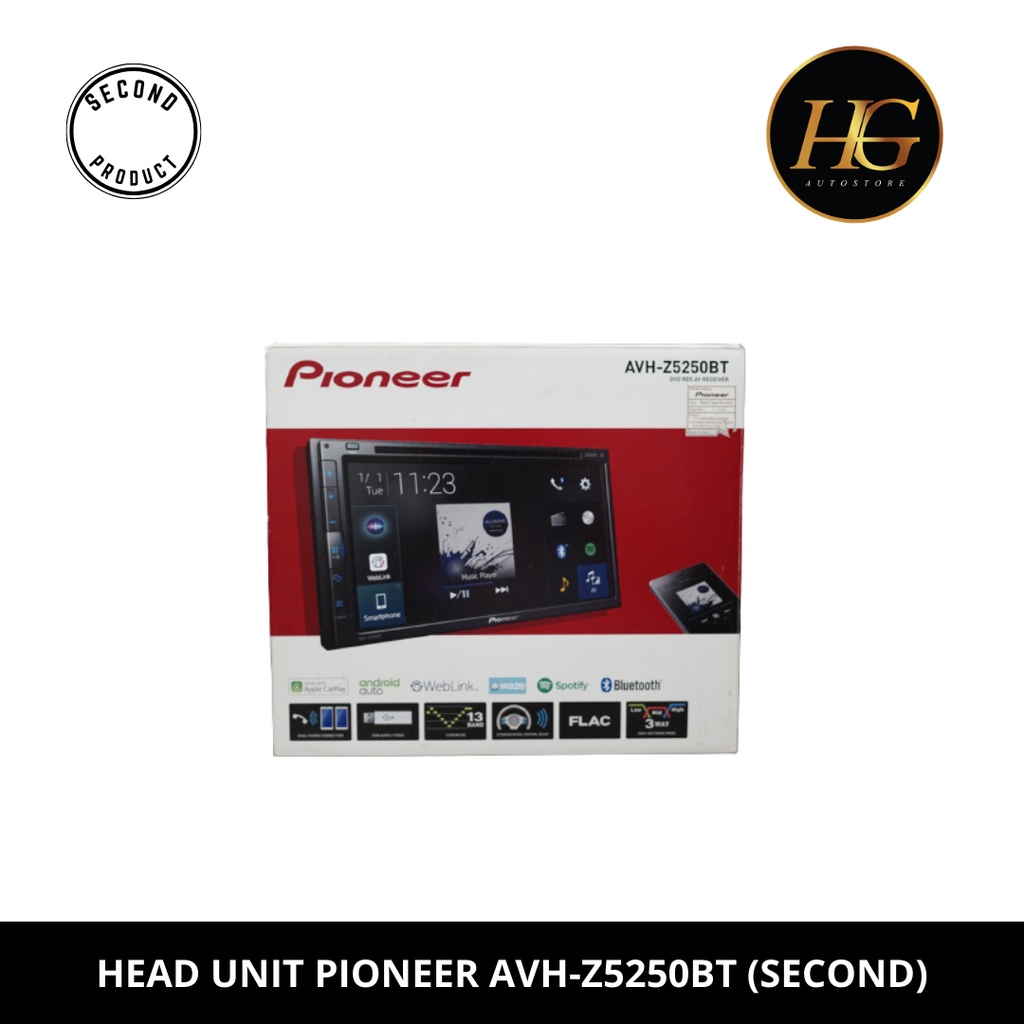 Jual Head Unit Pioneer Avh Z Bt Second Shopee Indonesia