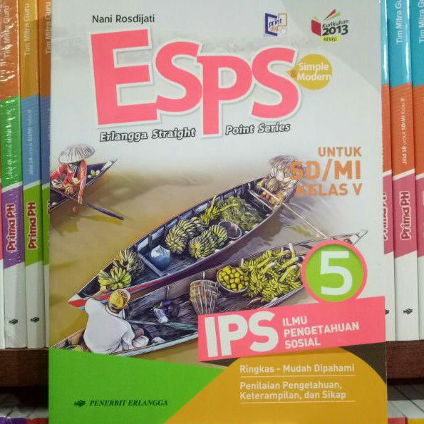 Jual Esps Ips Sd Mi Kelas Penerbit Erlangga Kurikulum