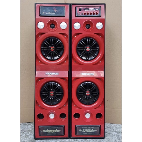 Jual SPEAKER AKTIF DOBEL 6 INCH ROBOT Spiker Dobel Woofer Aktip