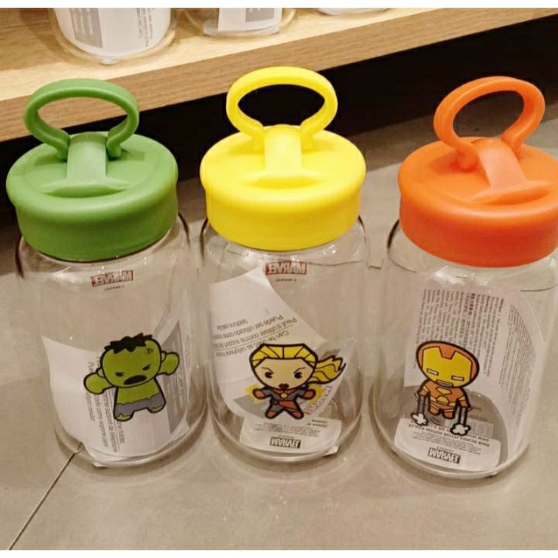 Jual MINISO Botol Minum Marvel Shopee Indonesia