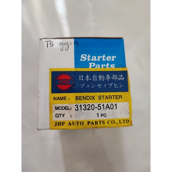 Jual Bendix Starter Carry Gigi 9 31320 51A01 Merk JHP Shopee Indonesia