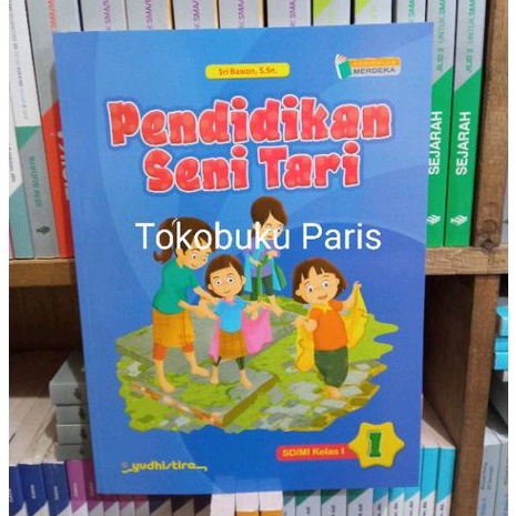 Jual ORI Buku Pendidikan Seni Tari Sd Mi Kelas 1 Kurikulum Merdeka