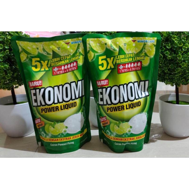 Jual EKONOMI Sabun Cuci Piring Jeruk NipisNetto 760ML Cairan Pencuci